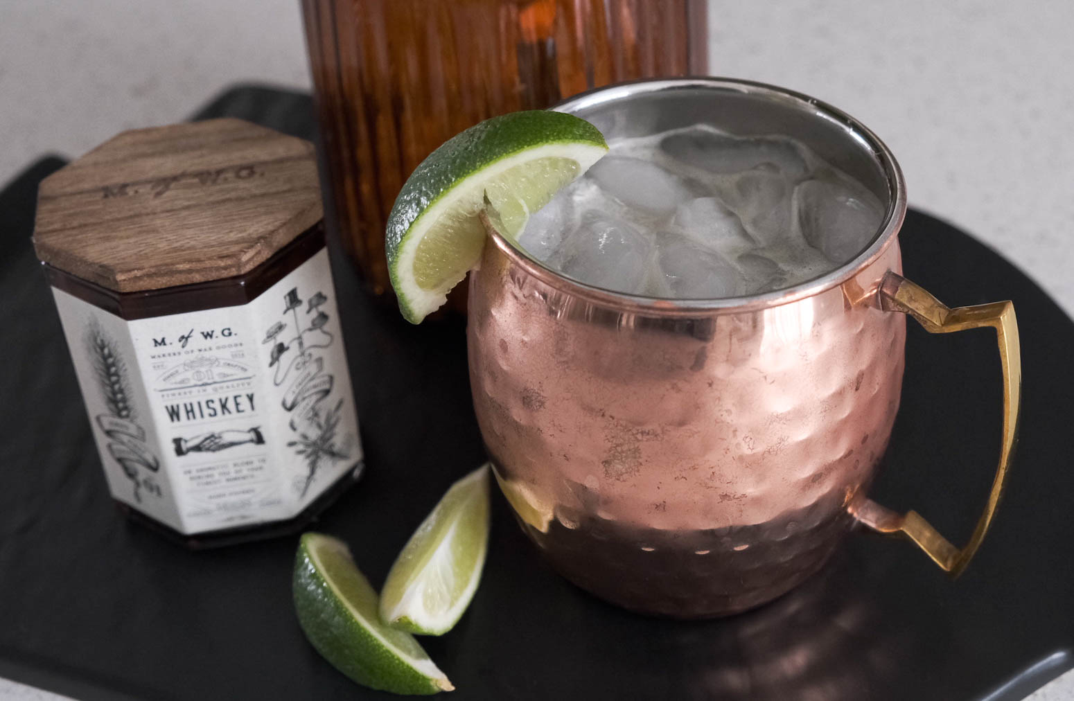 Easy Moscow Mule Made with Gin